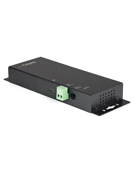 StarTech.com Hub USB-C de 4 Puertos de 10Gbps - Ladrón Concentrador USB Tipo C Industrial de Metal con 3 Puertos USB-A y 1 USBC