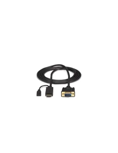 StarTech.com Cable de 1,8m Conversor Activo HDMI a VGA - Adaptador 1920x1200 1080p