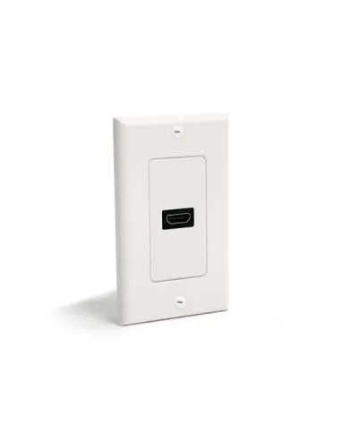 StarTech.com HDMIPLATE placa de pared y cubierta de interruptor Blanco