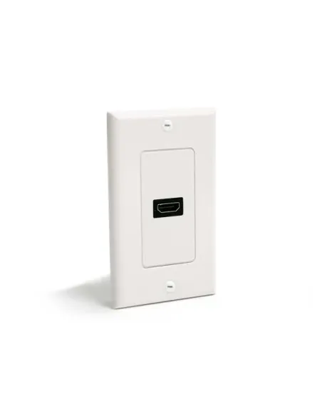 StarTech.com HDMIPLATE placa de pared y cubierta de interruptor Blanco