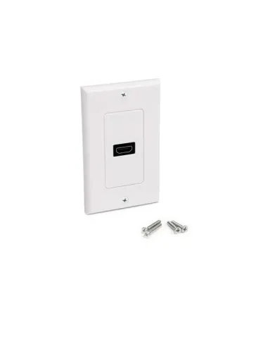 StarTech.com HDMIPLATE placa de pared y cubierta de interruptor Blanco