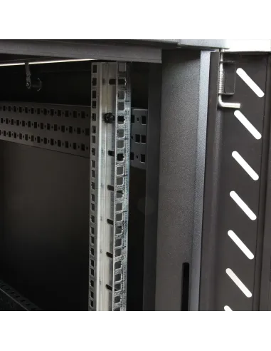 StarTech.com Armario Rack para Servidores 12U 19" 4 Columnas - Rack de Servidores con Cerradura y Seguro - Rack con Ruedas y