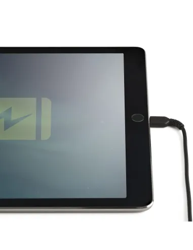 StarTech.com Cable Resistente USB-A a Lightning de 15 cm Negro - Cable de Sincronización y Carga USB Tipo A a Lightning con