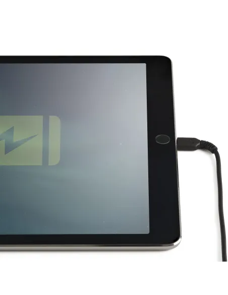 StarTech.com Cable Resistente USB-A a Lightning de 15 cm Negro - Cable de Sincronización y Carga USB Tipo A a Lightning con