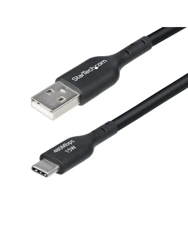 StarTech.com Cable Cargador USB-A a USB-C de 4m - Cable Adaptador USB-A a USB Tipo C - 3A - Cable de Carga y Sincronización -