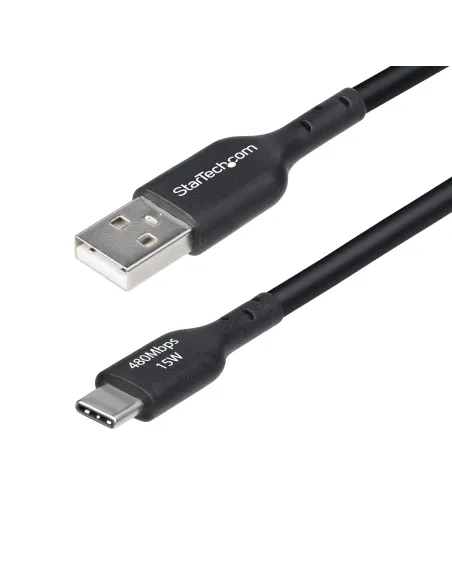 StarTech.com Cable Cargador USB-A a USB-C de 4m - Cable Adaptador USB-A a USB Tipo C - 3A - Cable de Carga y Sincronización -