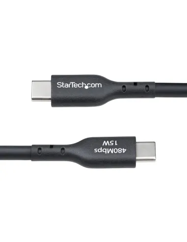 StarTech.com Cable Cargador USB-A a USB-C de 4m - Cable Adaptador USB-A a USB Tipo C - 3A - Cable de Carga y Sincronización -
