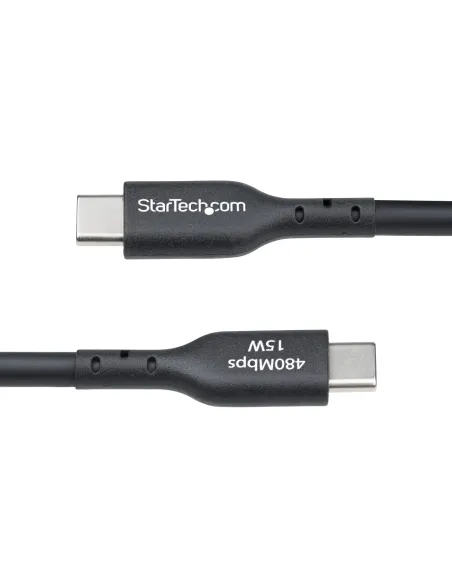 StarTech.com Cable Cargador USB-A a USB-C de 4m - Cable Adaptador USB-A a USB Tipo C - 3A - Cable de Carga y Sincronización -