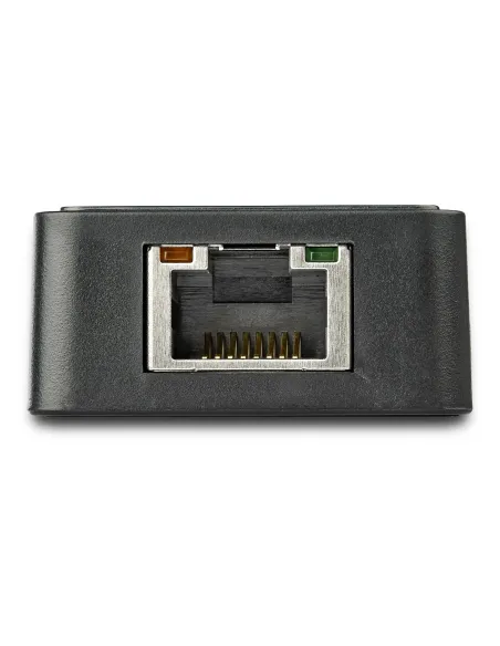 StarTech.com Adaptador Tarjeta de Red NIC Externa USB 3.0 de 1 Puerto Gigabit Ethernet RJ45 y Puerto USB - Negro