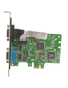 StarTech.com Tarjeta Serie PCI Express de 2 Puertos DB9 RS232 con UART 16C1050 - Adaptador Interno Serie PCI-E 2