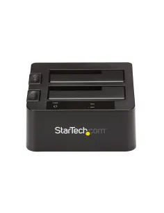 StarTech.com Docking Station de 2 Bahías - USB 3.1 a SATA - USB 3.1 (10 Gbps) - SATA I II III de 2,5 3,5" - Base de 2