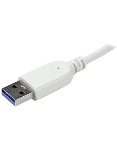 StarTech.com Hub Ladrón USB 3.0 de 4 Puertos - Hub Concentrador USB-A - Alimentado por el Bus - 5Gbps - Hub USB Portátil -
