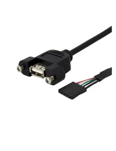 StarTech.com Cable de 30cm USB 2.0 para Montaje en Panel Conexión a Placa Base - Hembra USB A