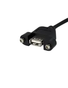 StarTech.com Cable de 30cm USB 2.0 para Montaje en Panel Conexión a Placa Base - Hembra USB A 2