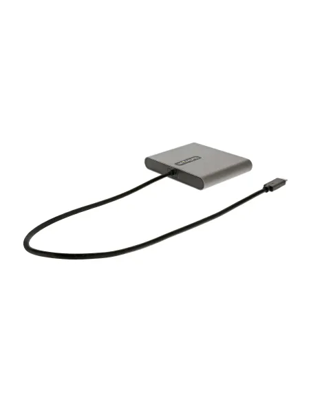 StarTech.com Adaptador USB-C a 4 Puertos HDMI - Tarjeta Gráfica y de Vídeo Externa - Dongle Llave USB Tipo C a 4x HDMI - 1080p