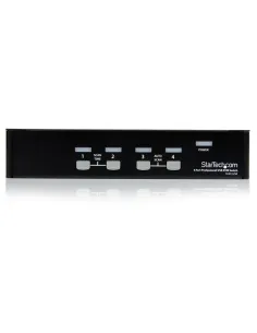 StarTech.com Conmutador Switch Profesional KVM 4 Puertos Vídeo VGA - USB - Hasta 1920x1440 2