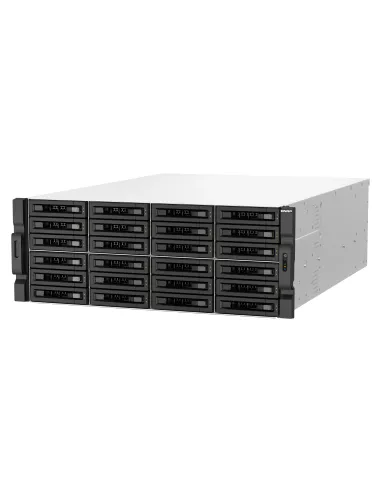 QNAP TS-H3087XU-RP NAS Bastidor (4U) Intel Xeon E E-2378 64 GB DDR4 0 TB QuTS hero Negro, Blanco