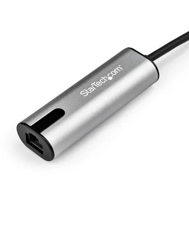 StarTech.com Adaptador de Red Ethernet USB-C - Adaptador de Red LAN NIC Ethernet RJ45 NBASE-T USB Tipo C USB 3.0 de 2,5Gb -