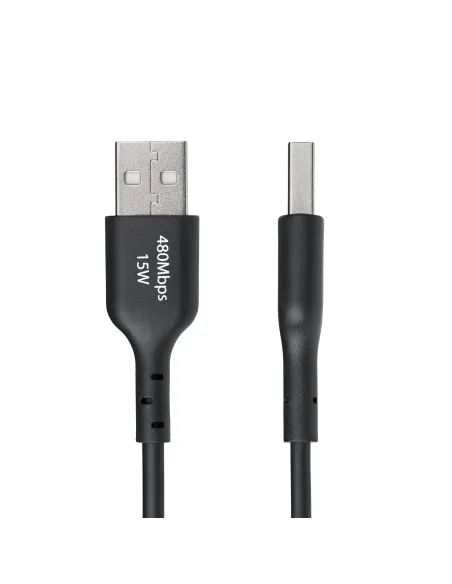 StarTech.com Cable Cargador USB-A a USB-C de 1m - Cable Adaptador USB-A a USB Tipo C - 3A - Cable de Carga y Sincronización -