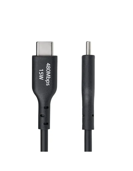 StarTech.com Cable Cargador USB-A a USB-C de 1m - Cable Adaptador USB-A a USB Tipo C - 3A - Cable de Carga y Sincronización -