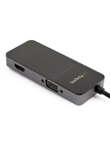 StarTech.com Cable Adaptador USB 3.0 a HDMI   VGA - 4K 1080 - Adaptador Gráfico Externo de Vídeo - Convertidor Externo de Vídeo
