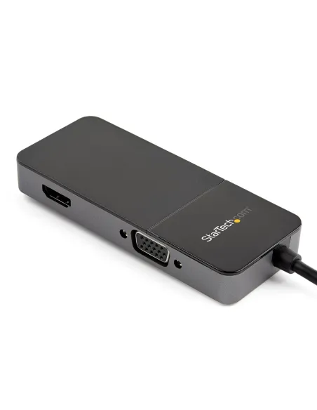 StarTech.com Cable Adaptador USB 3.0 a HDMI   VGA - 4K 1080 - Adaptador Gráfico Externo de Vídeo - Convertidor Externo de Vídeo