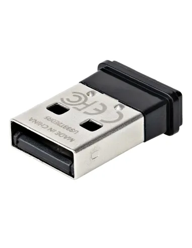 StarTech.com Adaptador USB a Bluetooth 5.0, Dongle Conversor para Ordenador Portátil Teclado Ratón, Convertidor BT 5.0 para
