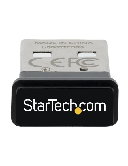 StarTech.com Adaptador USB a Bluetooth 5.0, Dongle Conversor para Ordenador Portátil Teclado Ratón, Convertidor BT 5.0 para