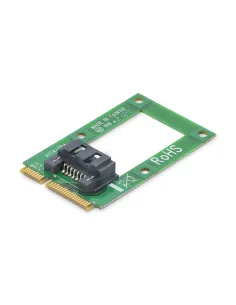 StarTech.com Adaptador mSATA a SATA para Disco Duro o SSD - Tarjeta Conversora Mini SATA a SATA