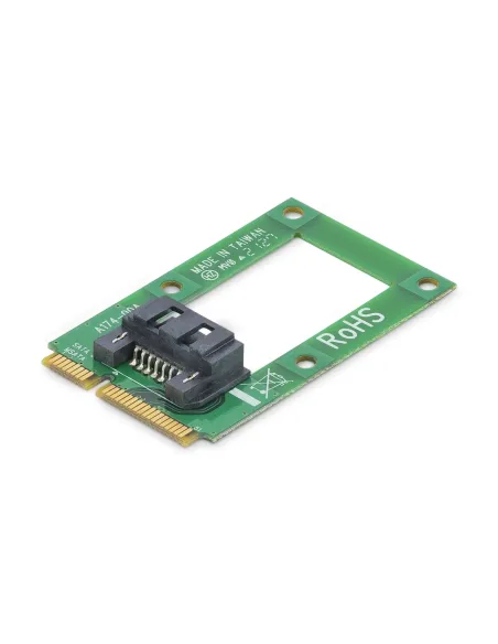 StarTech.com Adaptador mSATA a SATA para Disco Duro o SSD - Tarjeta Conversora Mini SATA a SATA