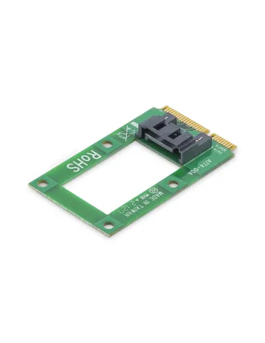 StarTech.com Adaptador mSATA a SATA para Disco Duro o SSD - Tarjeta Conversora Mini SATA a SATA
