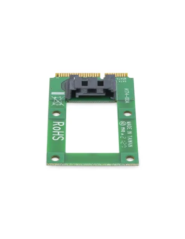 StarTech.com Adaptador mSATA a SATA para Disco Duro o SSD - Tarjeta Conversora Mini SATA a SATA