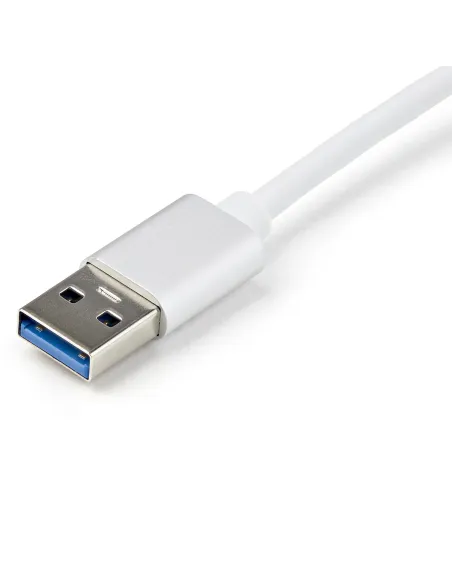 StarTech.com Adaptador de Red Ethernet Gigabit Externo USB 3.0 - Plateado