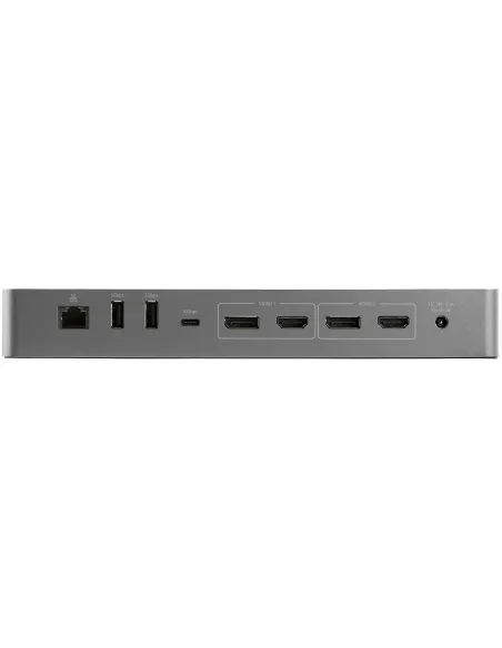 StarTech.com Docking Station Thunderbolt 3 Compatible con USB-C - para 2 Monitores 4K 60Hz DisplayPort 1.4 o 2 Monitores HDMI -