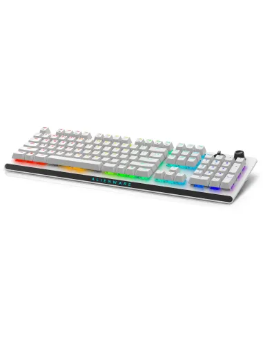 Alienware Tri-Mode AW920K teclado Juego USB + RF Wireless + Bluetooth Blanco