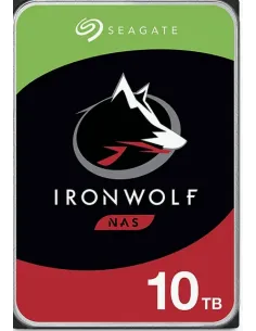 Seagate IronWolf ST10000VN000 disco duro interno 10 TB 7200 RPM 256 MB 3.5" Serial ATA III