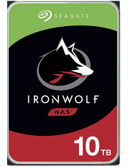 Seagate IronWolf ST10000VN000 disco duro interno 10 TB 7200 RPM 256 MB 3.5" Serial ATA III