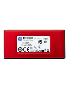 Kingston Technology 2TB SSD externo XS1000 USB 3.2 Gen 2, Rojo 2