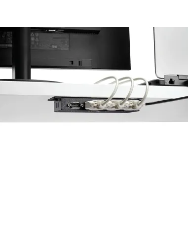 StarTech.com Concentrador Adaptador USB a Serie RS232 DB9 4 Puertos – Riel DIN Industrial y Montaje en Pared