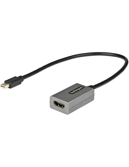 StarTech.com Adaptador Mini DisplayPort a HDMI - 1080p - Monitor pantalla mDP 1.2 a HDMI - Dongle Convertidor Mini DP a HDMI -