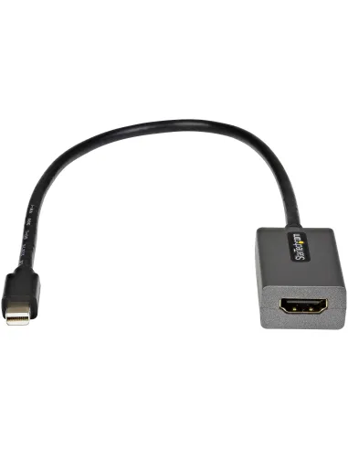 StarTech.com Adaptador Mini DisplayPort a HDMI - 1080p - Monitor pantalla mDP 1.2 a HDMI - Dongle Convertidor Mini DP a HDMI -