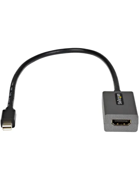 StarTech.com Adaptador Mini DisplayPort a HDMI - 1080p - Monitor pantalla mDP 1.2 a HDMI - Dongle Convertidor Mini DP a HDMI -