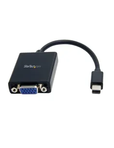 StarTech.com Adaptador Mini DisplayPort a VGA - Convertidor Activo de Mini DP a VGA - Vídeo 1080p - con Certificación VESA -