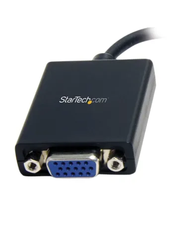 StarTech.com Adaptador Mini DisplayPort a VGA - Convertidor Activo de Mini DP a VGA - Vídeo 1080p - con Certificación VESA -