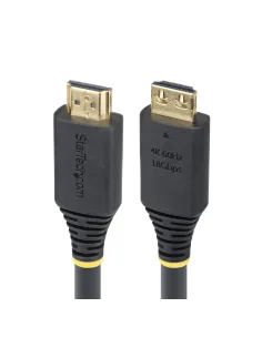 StarTech.com Cable HDMI de Alta Velocidad de 6,1m con Conectores con Agarre - 4K 60Hz 1440p 144Hz - HDR10 HDCP 2.2 ARC - 18Gbps