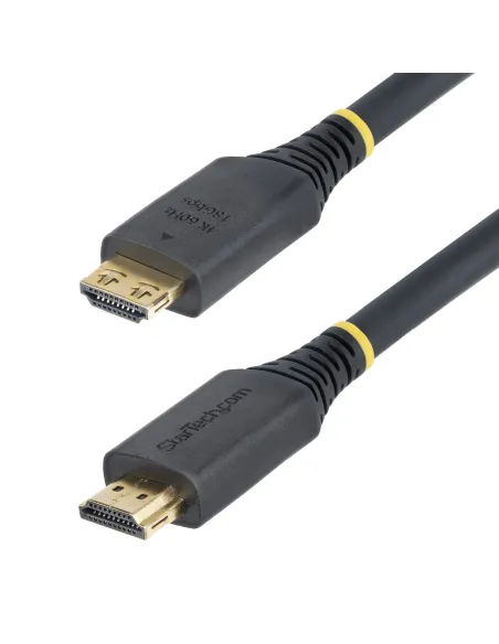 StarTech.com Cable HDMI de Alta Velocidad de 6,1m con Conectores con Agarre - 4K 60Hz 1440p 144Hz - HDR10 HDCP 2.2 ARC - 18Gbps