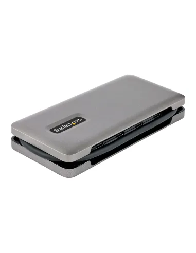StarTech.com Hub USB C de 4 Puertos, 4 Puertos USB Tipo C, USB 3.1 de 10Gbps - Concentrador Ladrón USB Tipo C con Entrega de