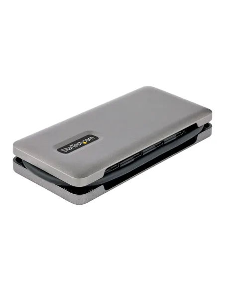 StarTech.com Hub USB C de 4 Puertos, 4 Puertos USB Tipo C, USB 3.1 de 10Gbps - Concentrador Ladrón USB Tipo C con Entrega de