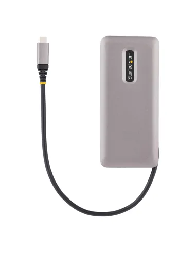 StarTech.com Hub USB C de 4 Puertos, 4 Puertos USB Tipo C, USB 3.1 de 10Gbps - Concentrador Ladrón USB Tipo C con Entrega de