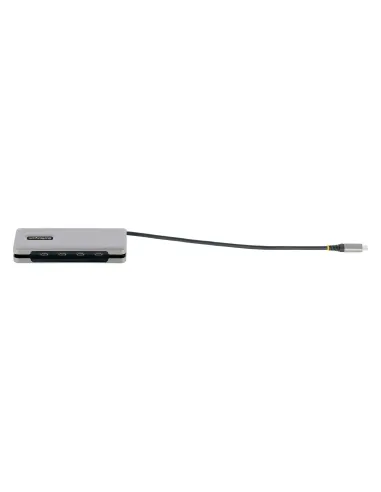 StarTech.com Hub USB C de 4 Puertos, 4 Puertos USB Tipo C, USB 3.1 de 10Gbps - Concentrador Ladrón USB Tipo C con Entrega de
